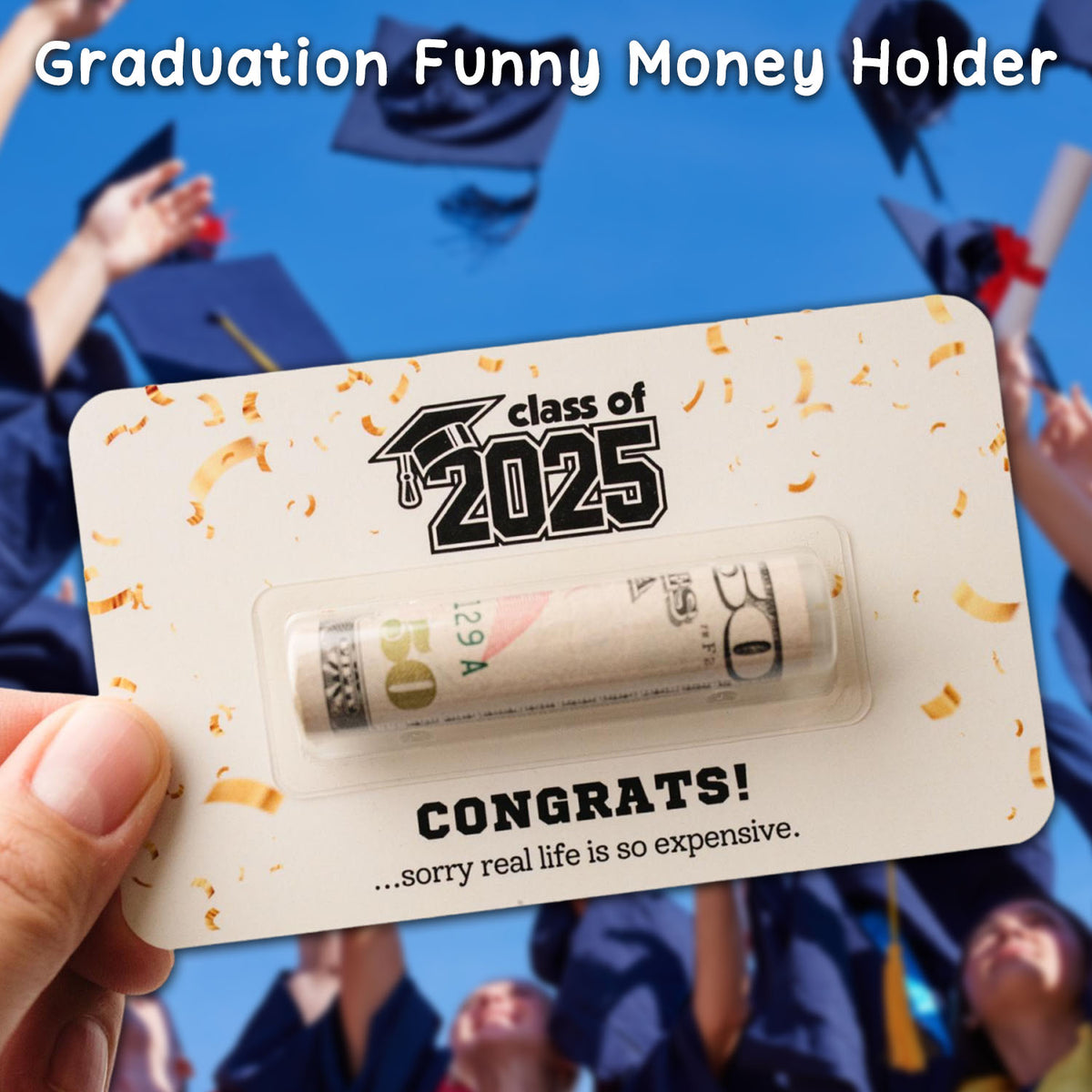 Graduation Funny Money Holder, Gift for Grad