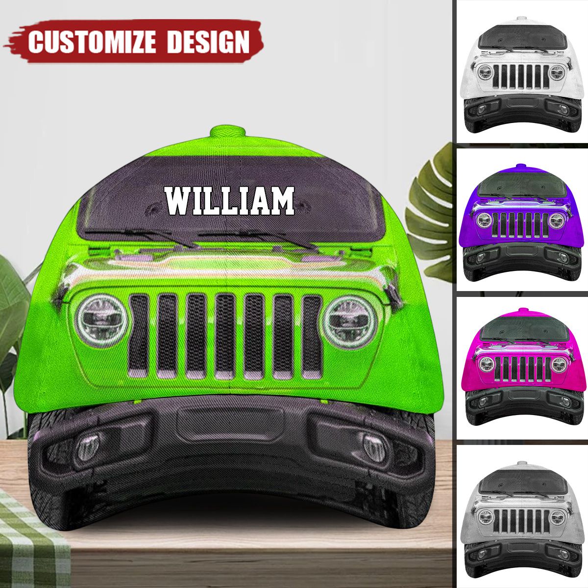 Personalized Off-road Car Cap