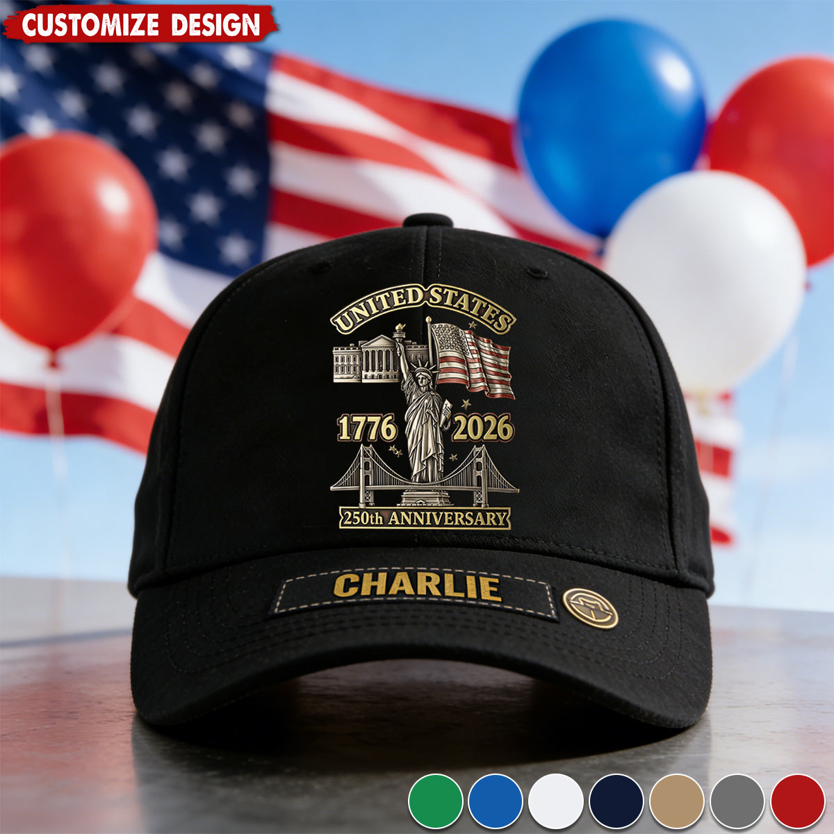 250th Anniversary - Personalized Classic Cap