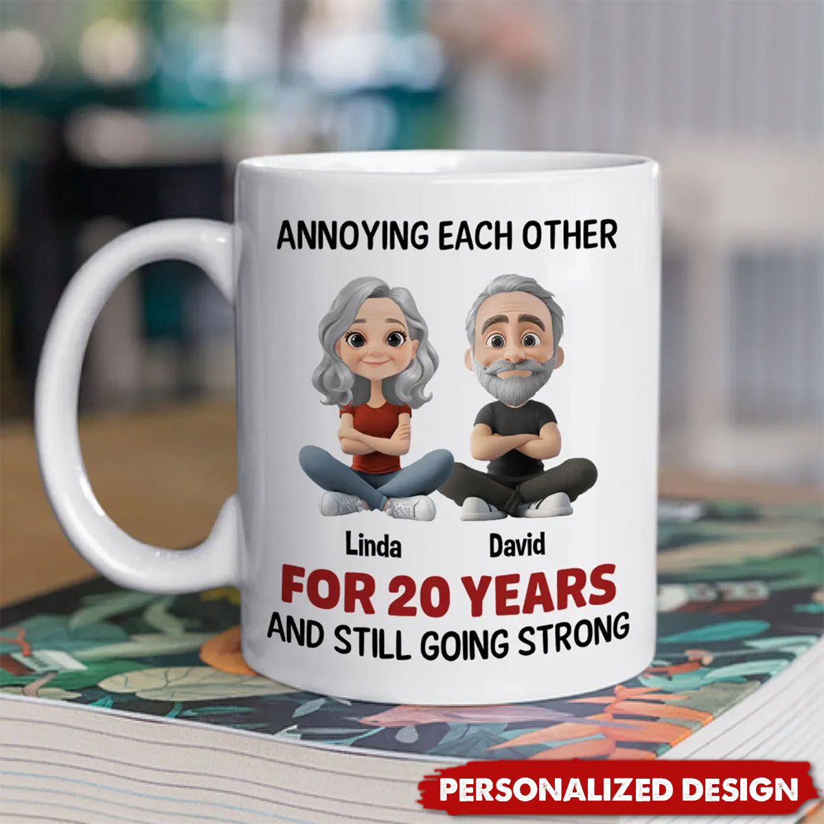 Annoying For Years Couple - Personalized couple Coffee Mug