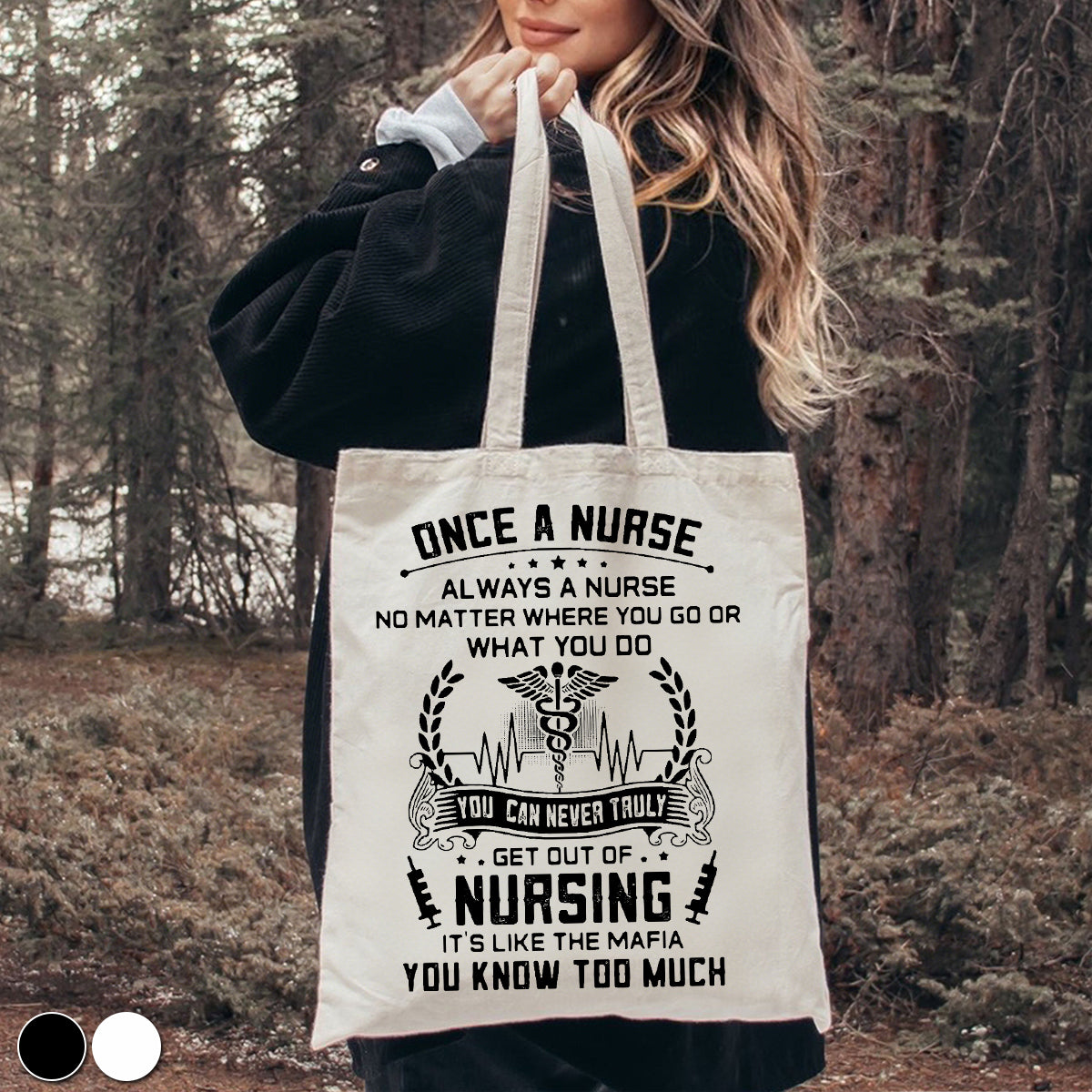Once A Nurse Get Out Of Nursing Casual Classic Tote Bag