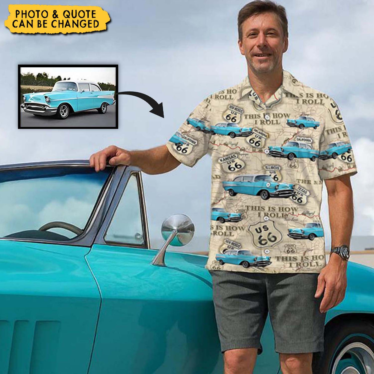 This Is How I Roll - Personalized Hawaiian Shirt