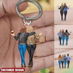 My Sister Is You - Personalized Acrylic keychain - Sister's Day Gift For Sisters