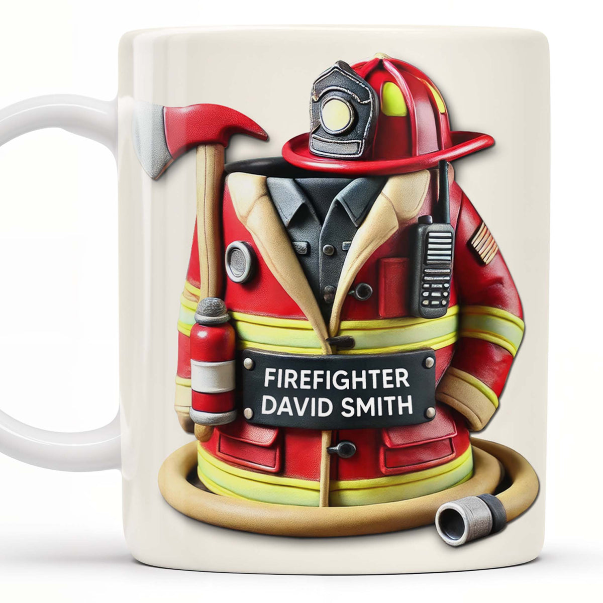 Personalized Firefighter Coffee Mug - Gift For Firefighters