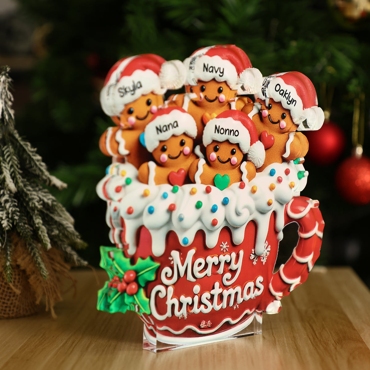 Personalized Family Acrylic Plaque - Gift For Your Family