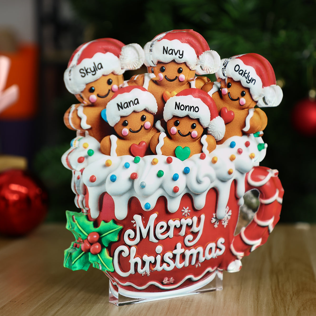 Personalized Family Acrylic Plaque - Gift For Your Family