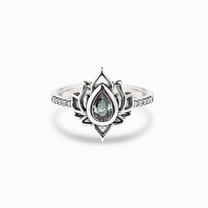 F*ck It and Begin Again Lotus Ring