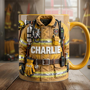 FireFighter Coffee Mug - Personalized Gifts For FireFighter