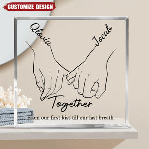 I Love You Forever & Always - Couple Personalized Acrylic Plaque