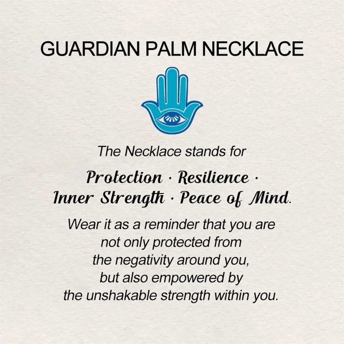 Guardian Palm Necklace