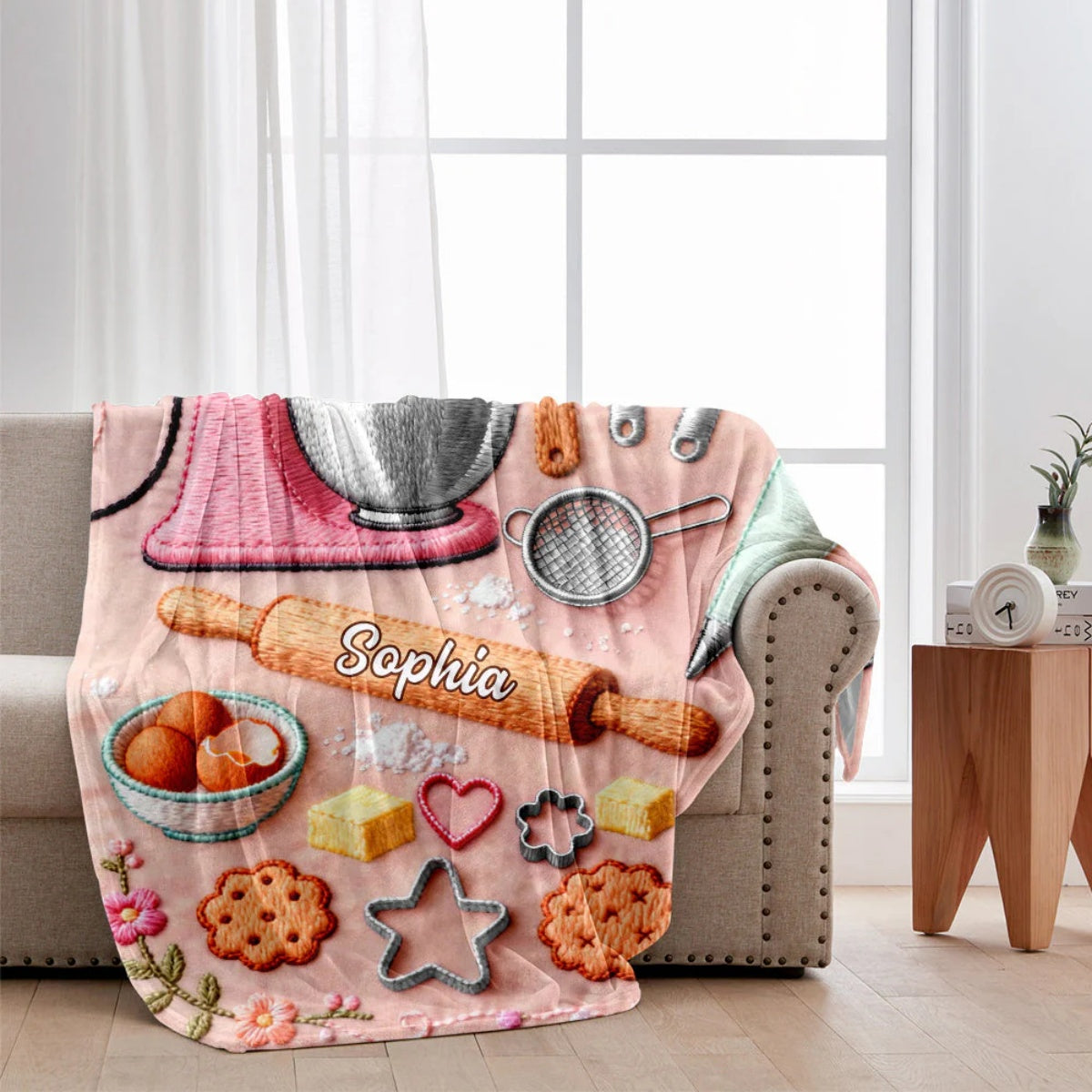 Love Baking - Personalized Baking Blanket