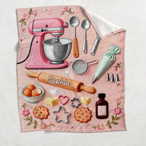 Love Baking - Personalized Baking Blanket