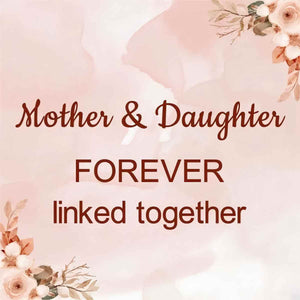 Mother & Daughter Interlocking Horseshoe Buckle Necklace