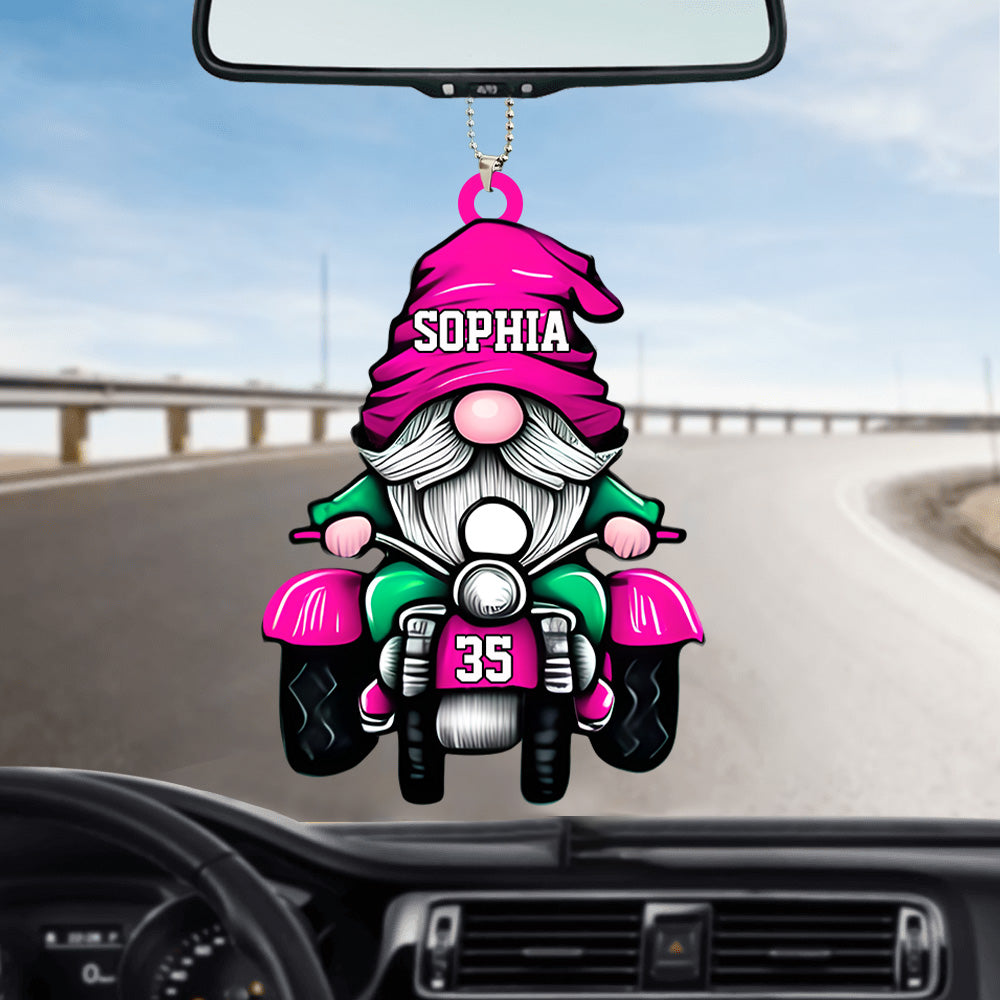 Personalized Motorcycle Car Hanging Acrylic Ornament