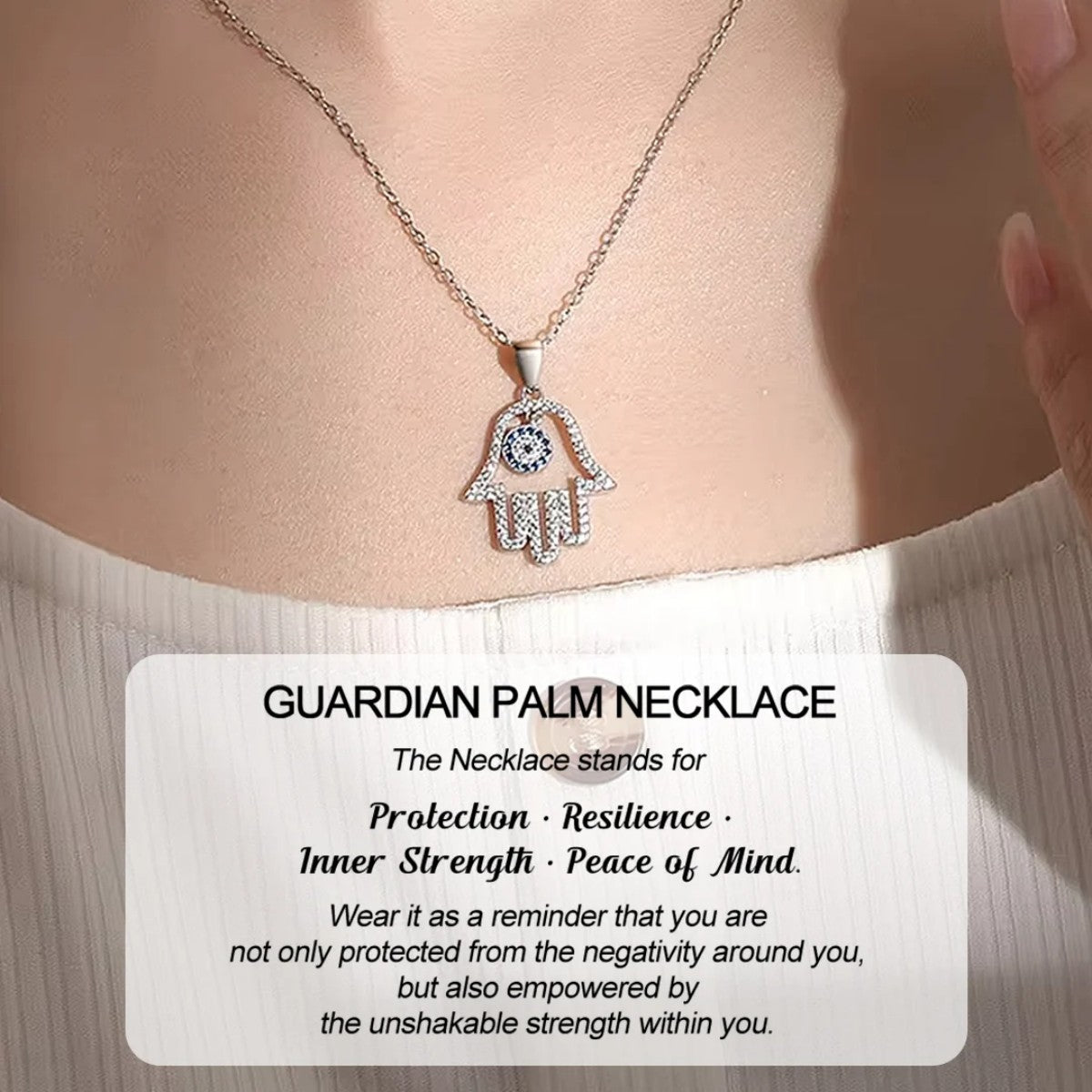 Guardian Palm Necklace