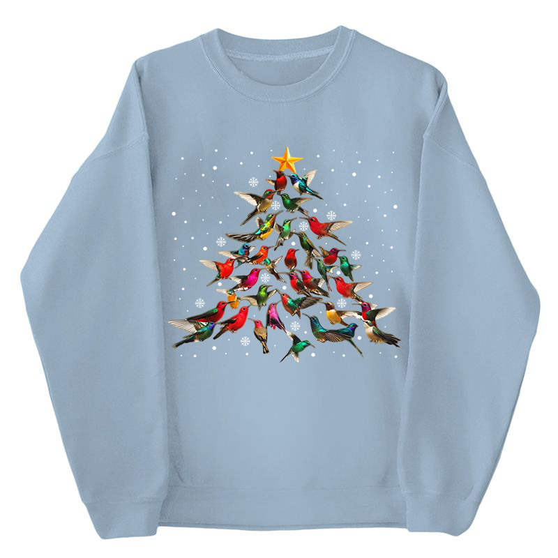 Hummingbirds Tree Sweatshirt  - Gift For Bird Lovers