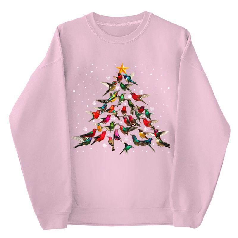 Hummingbirds Tree Sweatshirt  - Gift For Bird Lovers