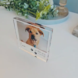 Personalized Pet Memorial Plaque - Pet Loss Keepsake