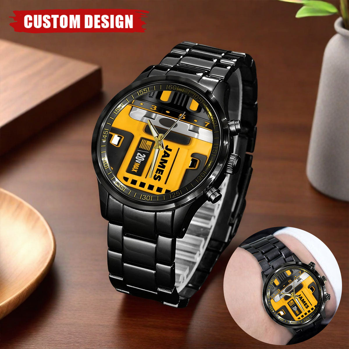 Mechanic Tool - Personalized Mechanic Hand Watch