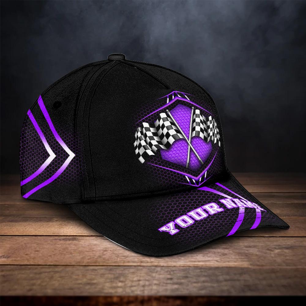 Racing Lovers Lightning Personalized Classic Cap