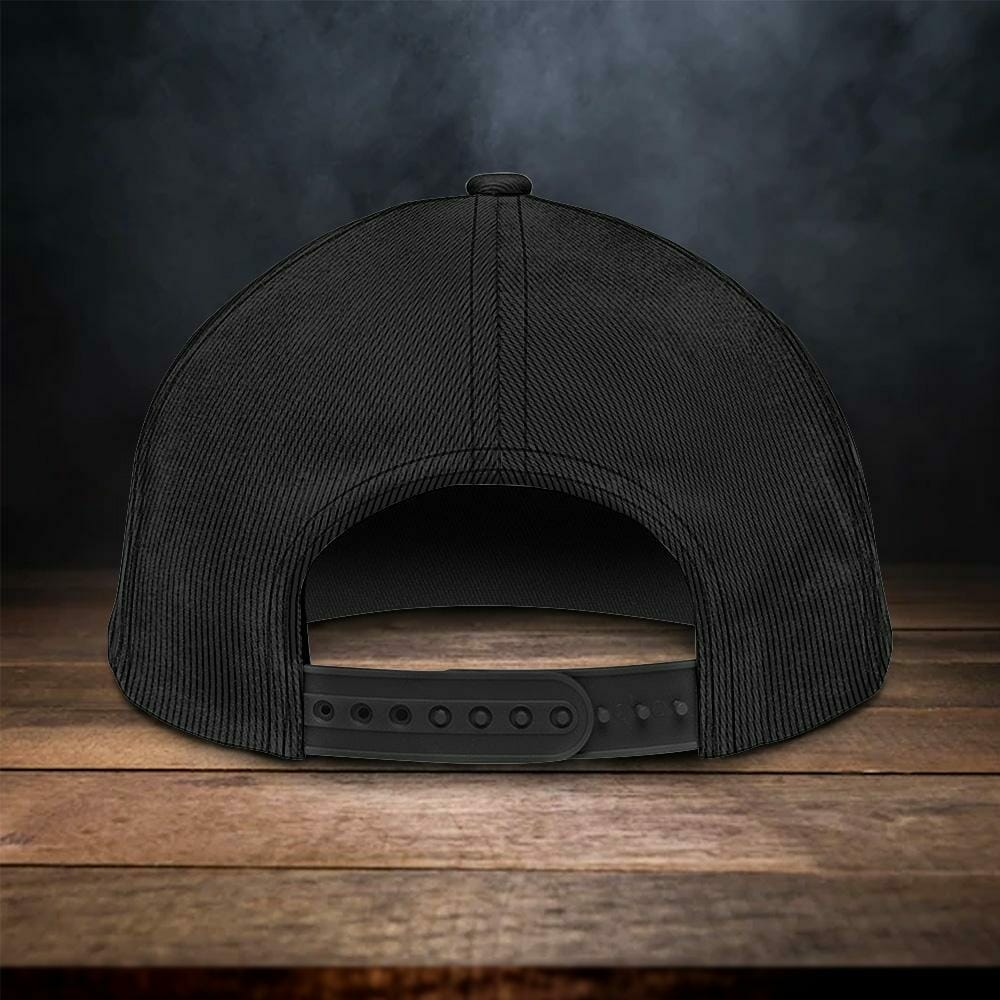 Wolf Color Metal Pattern Personalized Classic Cap