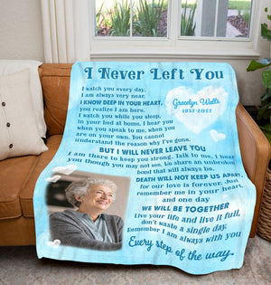 Memorial Blanket Gift For Loss Of Mom Personalized Mothers Day Gifts