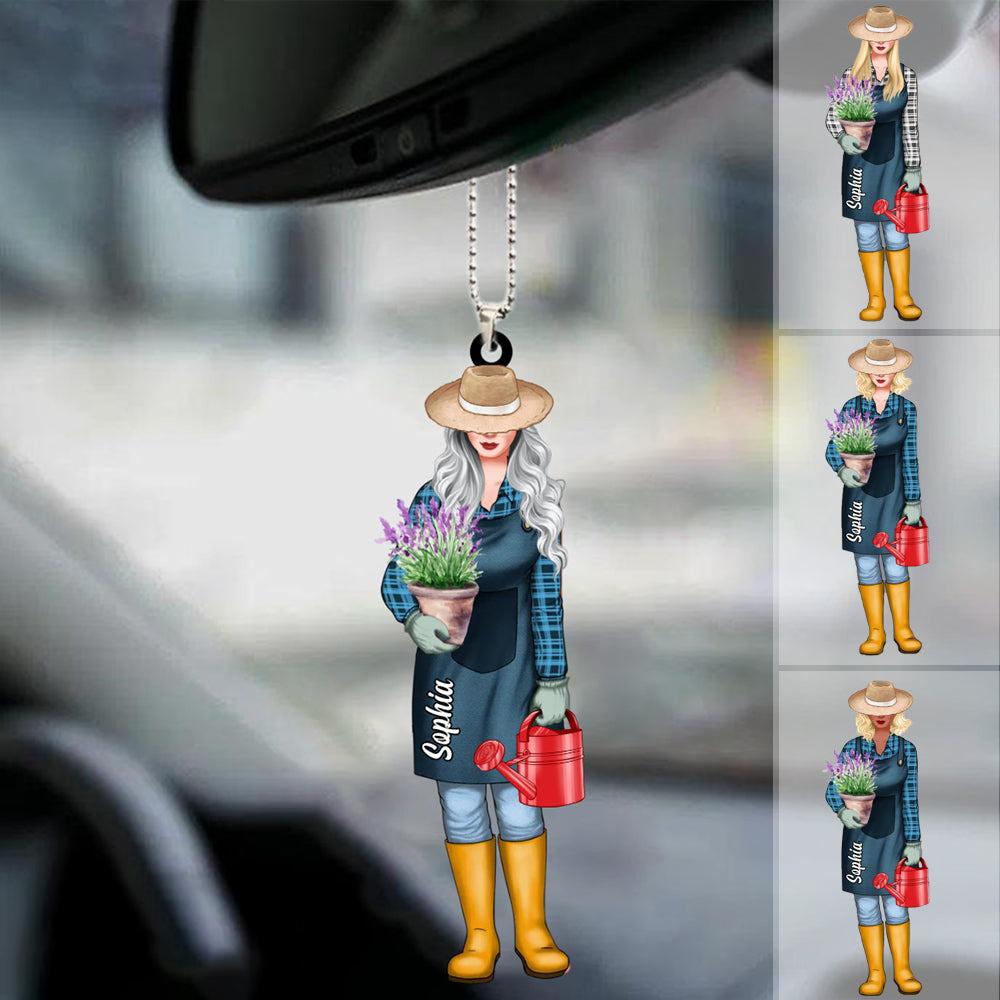 Personalized Gardening Ornament, Unique Gift For Gardening Lovers