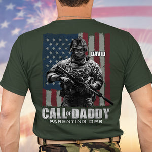 Call Of Daddy, Personalized Shirt, Gift For Dad