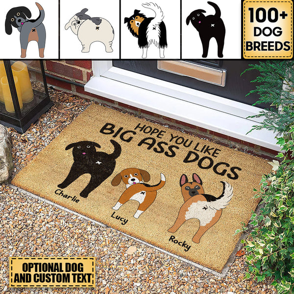 Hope You Like Big Ass Rabbits Doormat — joriandco