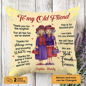 To my old friend – Personalized Premium Pillow