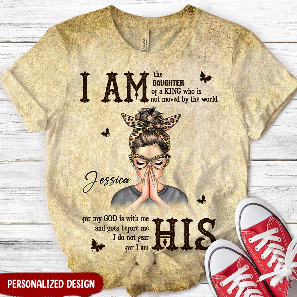 Personalized God Woman Warrior I Am The Daughter Of The King Do Not Fear Beacause I Am His 3D T-shirt