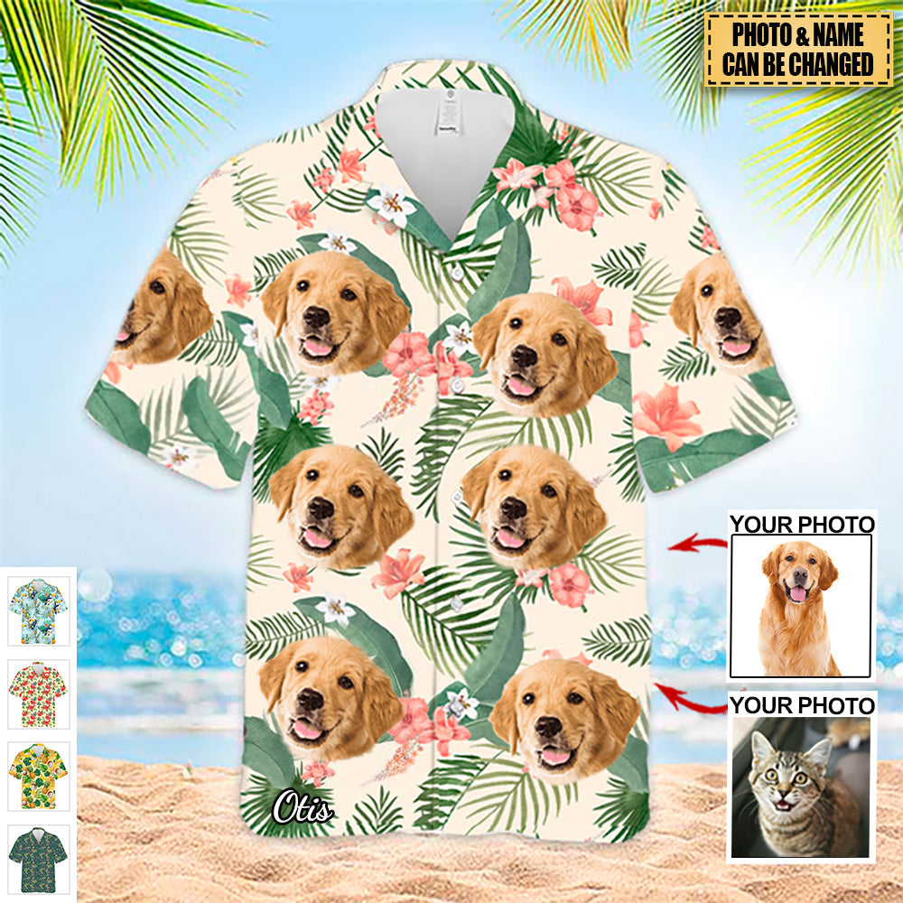 Custom Hawaiian Shirt, Custom Shirts, Personalized Shirts, Hawaiian Shirt for Men, Beach Shirt, Aloha Shirt Men