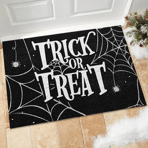 Trick Or Treat - Family Personalized Custom Home Decor Decorative Mat - Halloween Gift For Family Members