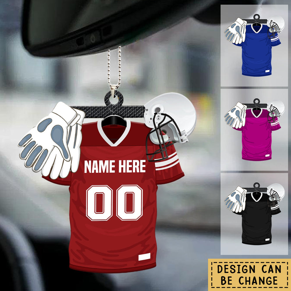 Football Uniform-Personalized Acrylic Ornament  Gift For Football Players