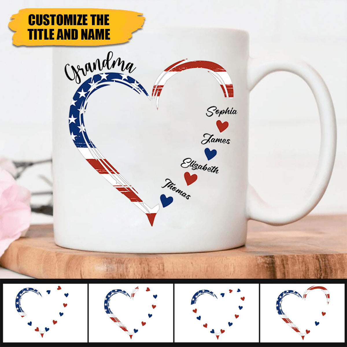 4Th Of July Happy Independence Day Personalized mug