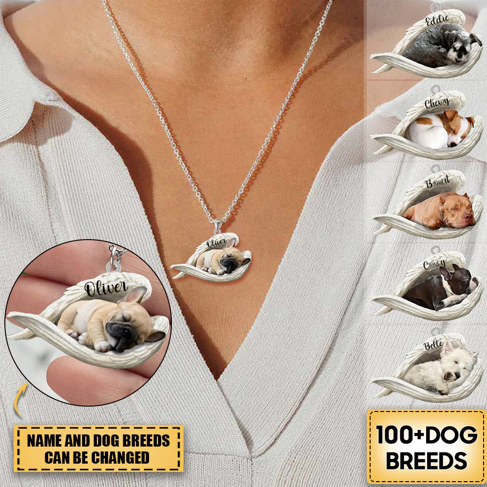 The sleeping 2025 dog jewelry