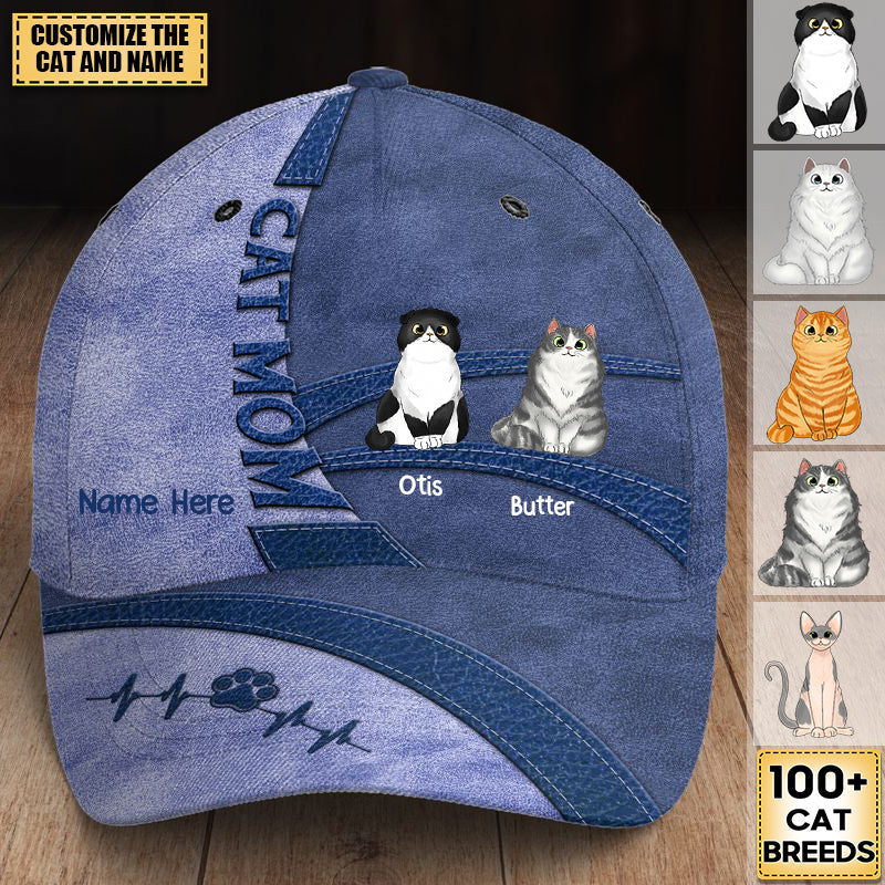 Life Is Better With Cats - Cat Personalized All Over Print Classic Cap
