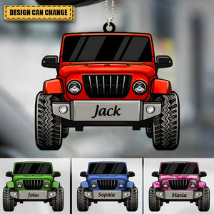 Personalized off-road Car Acrylic Ornament-Gift For Friends & Family
