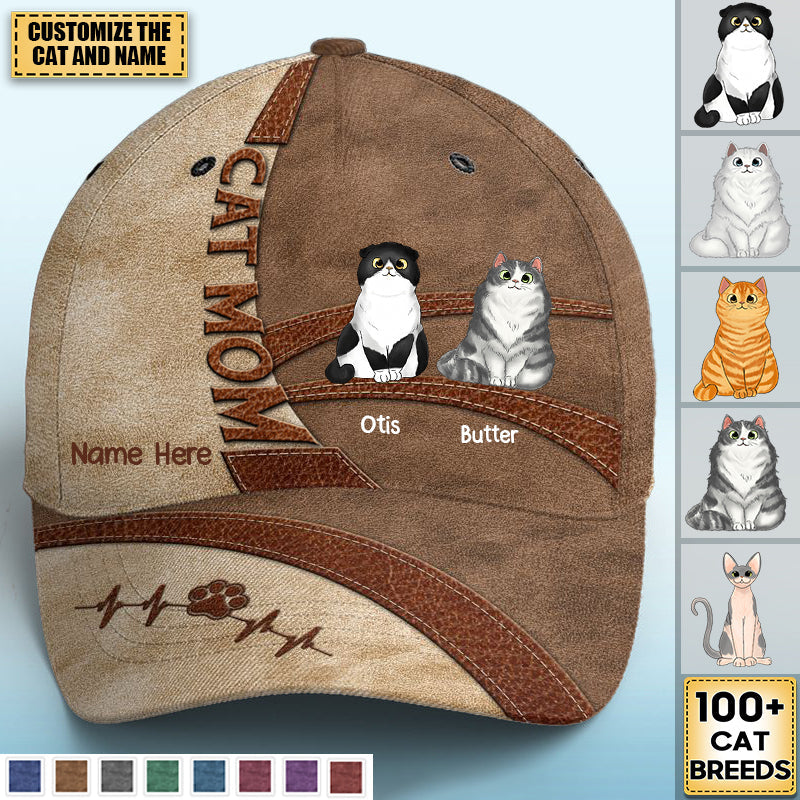 Life Is Better With Cats - Cat Personalized All Over Print Classic Cap