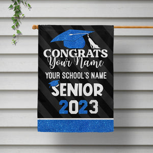 Best Gift Idea Graduation Garden Flag, Class of 2023, Senior Gift
